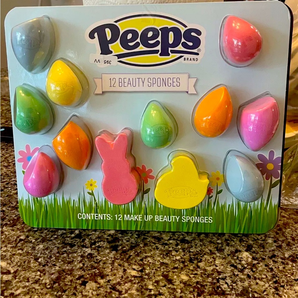 Peeps sponges for putting on make up.buy two for $13a piece.